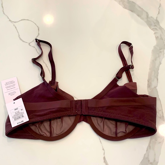 Auden Unlined Demi Coverage Underwire Bralette - Picture 2 of 2